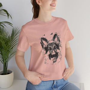 German Shepherd Unisex Jersey Short Sleeve Tee